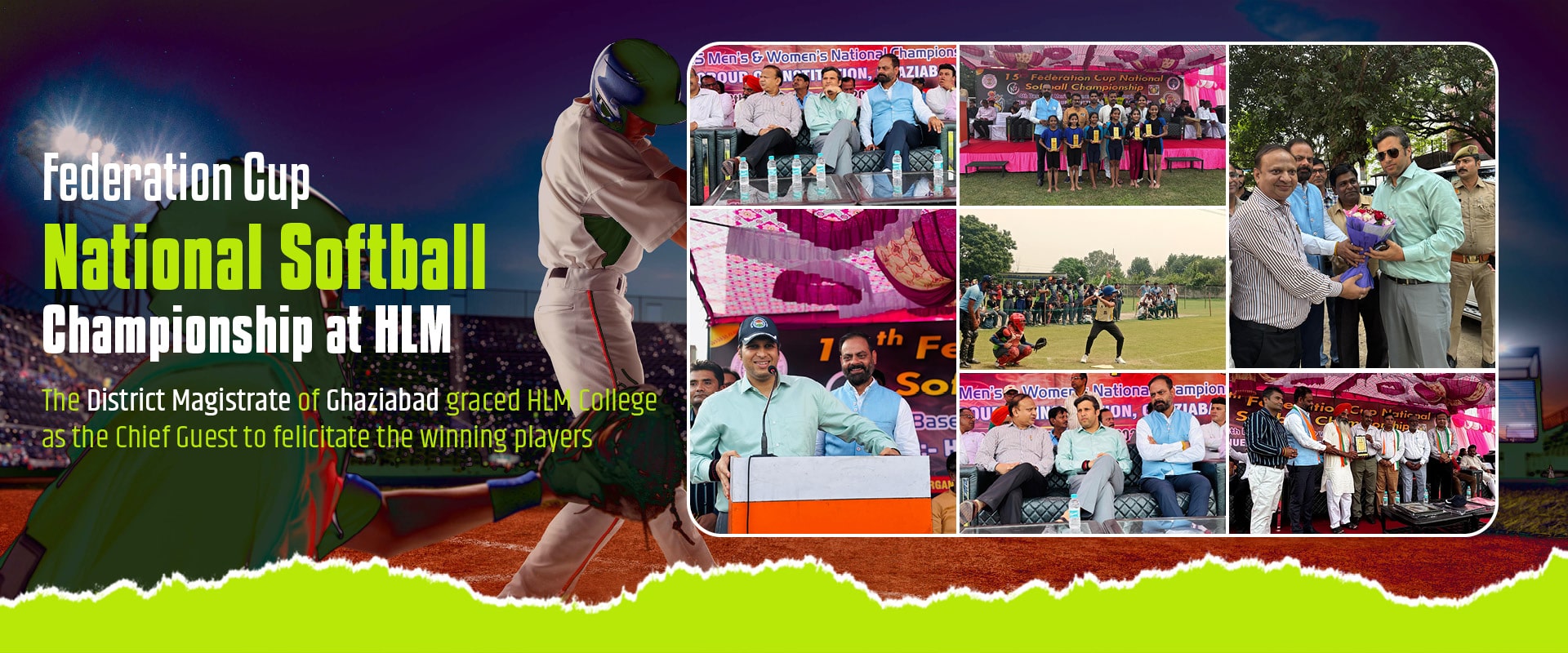 Federation Cup National Softball Championship organized by HLM College