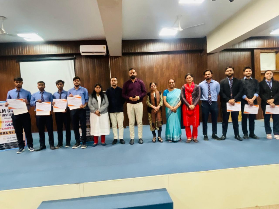 Knowledge at its Best: BBA Dominates in the Inter-Departmental Quiz Contest