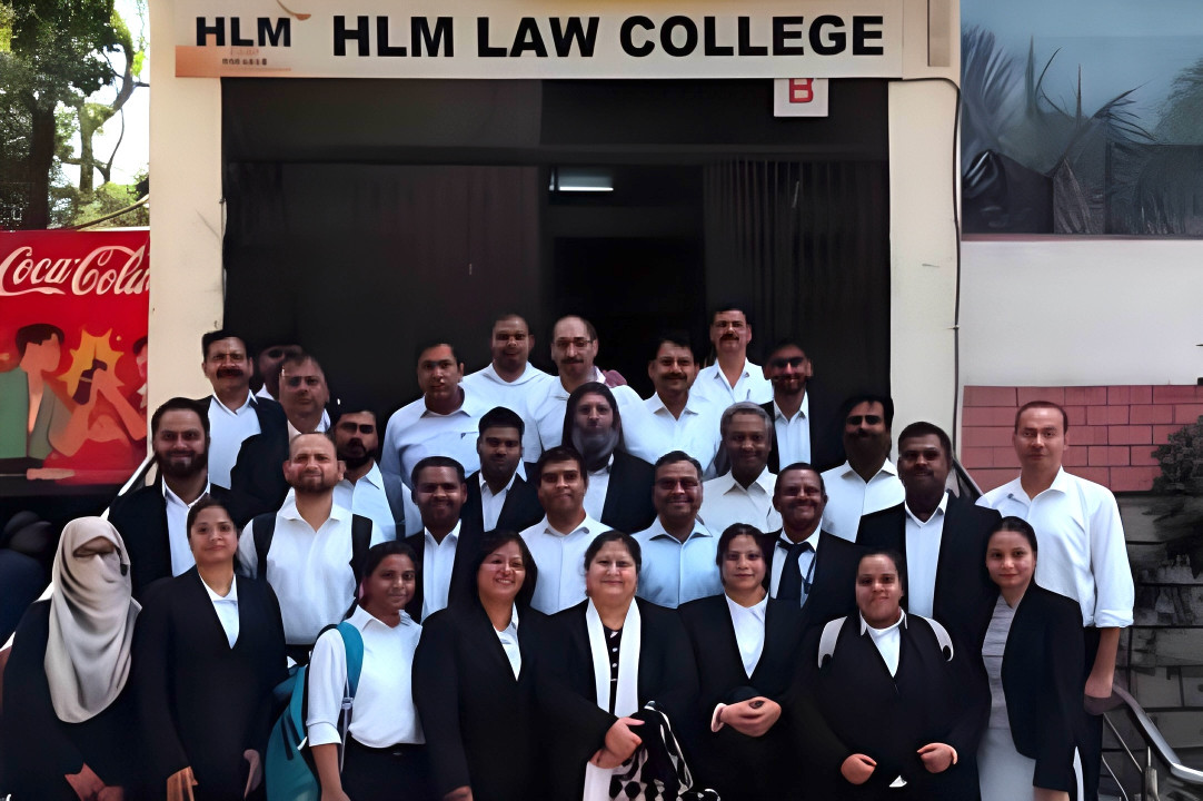 Moot court session of law students organized at HLM Law College