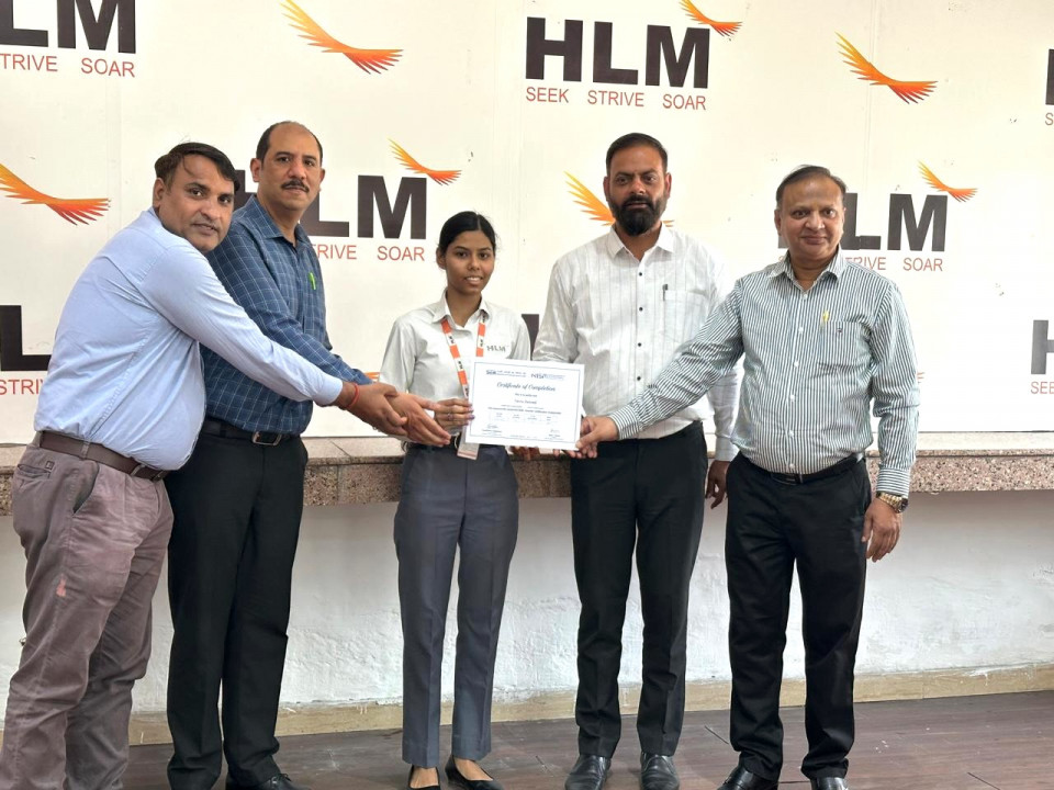 Students were awarded Value-Added Courses Certificates at HLM College