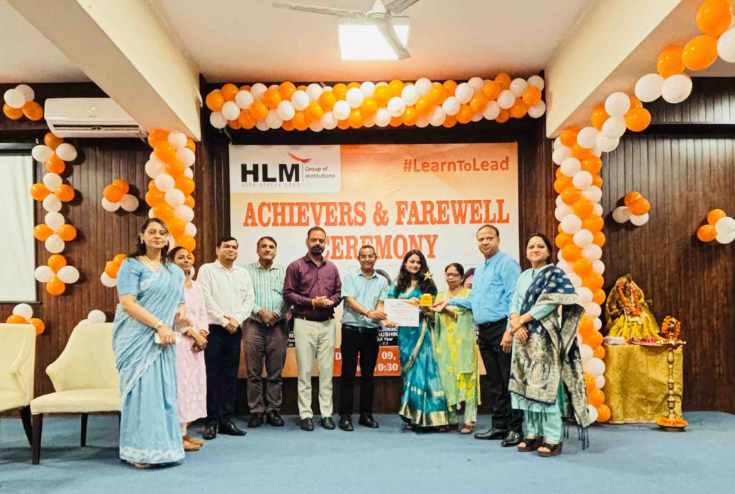 Celebrating Excellence & Emotions – BA Students Achievers and Farewell Event @ HLM College