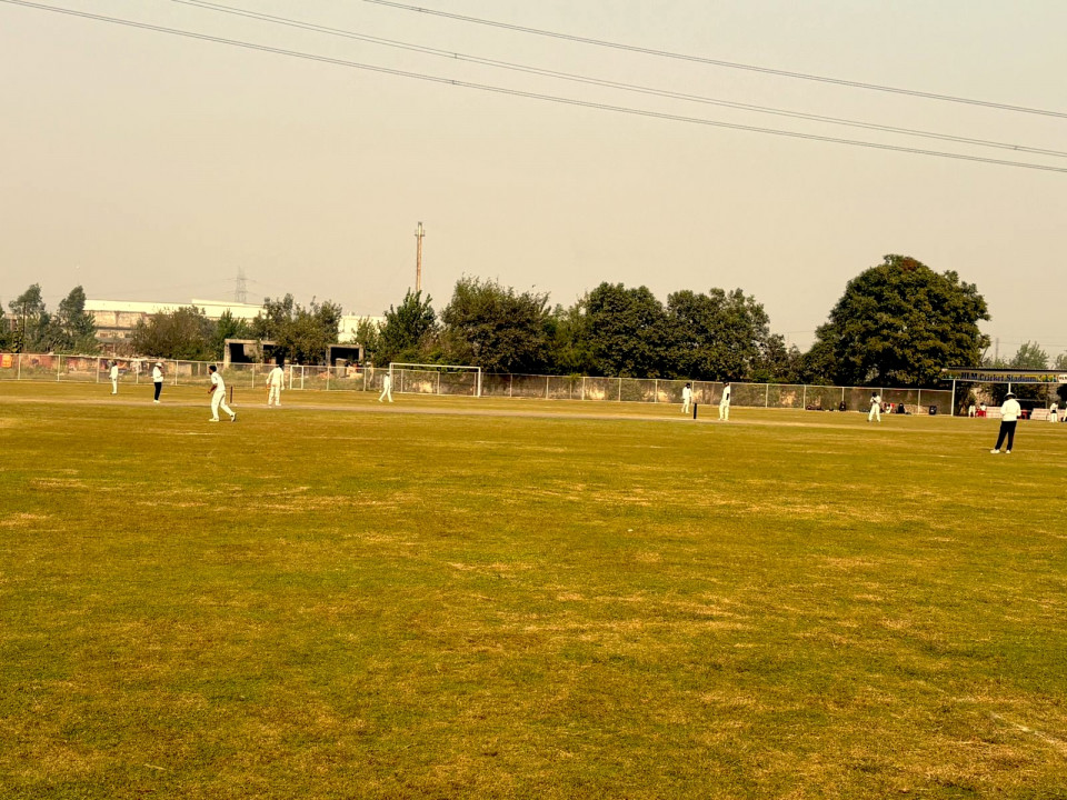HLM College cricket team reached the semi-finals