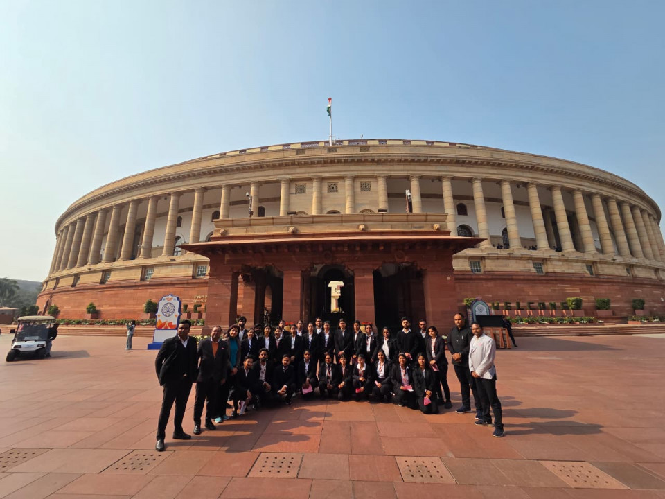 HLM LAW College Students Visited Parliment